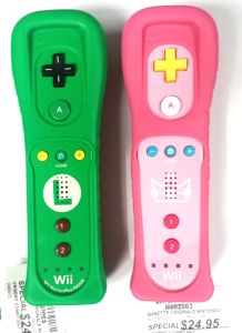 manettes wii Originales Motion plus Luidgi et Super Mario