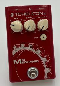 Pédale de son pour micro  de TC Helicon, model mic mechanic 2 