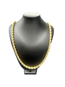 Grande Chaine Torsade en OR 10K 